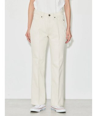 AMERICAN HOLIC センタープレスフレアデニム Ivory