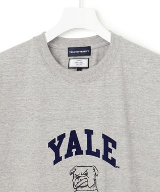 J.PRESS YORK STREET 【UNISEX】YALE × J.PRESS YORK STREET コラボTシャツ ライトグレー系