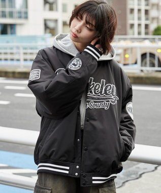 WEGO パテッドワッペンスタジャン ブラック