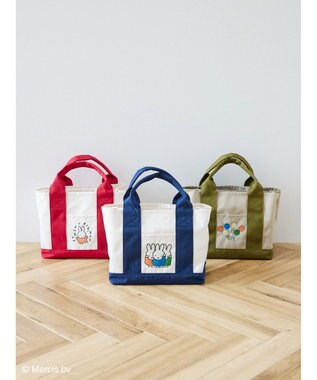 Green Parks ｍｉｆｆｙ／仕切りつきトートバッグ Red