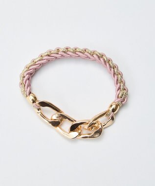 Phoebe 2wayツイストメタルヘアブレス　ピンク ピンク