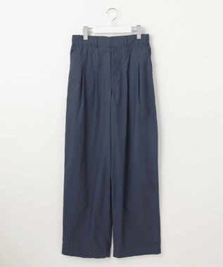 自由区 【カタログ掲載・洗える】オルダージュタイプライター パンツ インディゴブルー