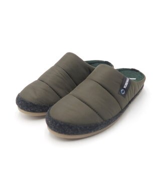 BONTRE 【VERBENAS/ベルベナス】ダウンスリッポン (ユニセックス） カーキ