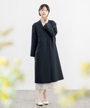 ONWARD Reuse Park 【23区】コート春夏 ネイビー