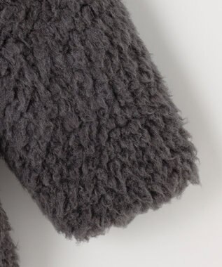 NAVE 【ReNAVE／UNISEX】プードルボア ジャケット チャコール系