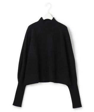 ICB L 【WEB限定カラーあり】 ソフトウールハイゲージ ハイネックニット ブラック系