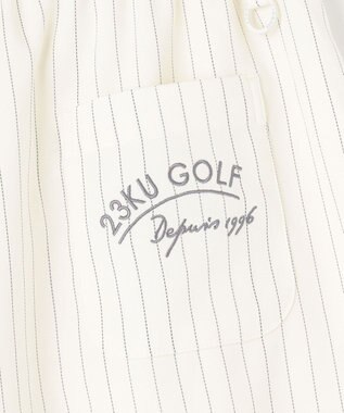 23区GOLF 【WOMEN】トリコットジャージ キュロットスカート ホワイト系2