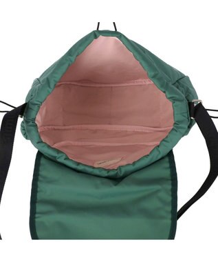 tsumori chisato CARRY ネコメタル ショルダーバッグ グリーン