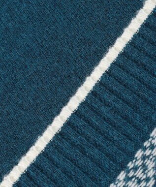 J.PRESS MEN 【WEB限定】フェアアイル クルーネックニット グリーン系