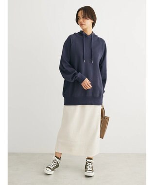 Green Parks カットコールタイトスカート Ecru