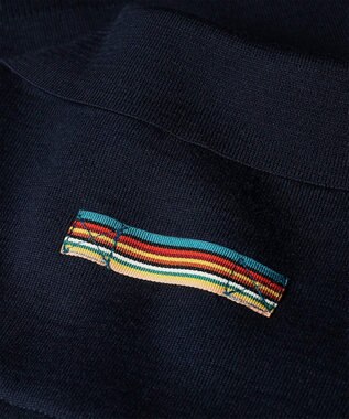Paul Smith Paul Smith Loves Barbour Whitby Knitted ジップアップジャケット ネイビー