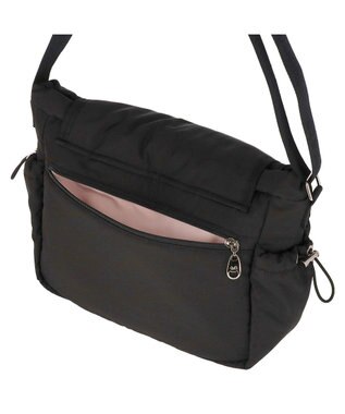 tsumori chisato CARRY ネコメタル ショルダーバッグ ブラック