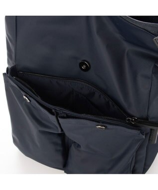 Y'SACCS ダブルホックポケットリュック ネイビー