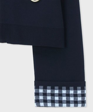 Paul Smith Paul Smith Loves Barbour Whitby Knitted ジップアップジャケット ネイビー