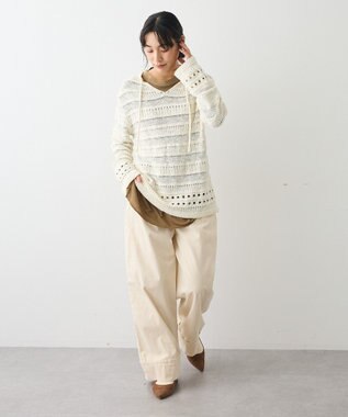 CRAFT STANDARD BOUTIQUE スラブニットチュニック Ivory