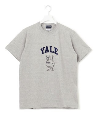 J.PRESS YORK STREET 【UNISEX】YALE × J.PRESS YORK STREET コラボTシャツ ライトグレー系