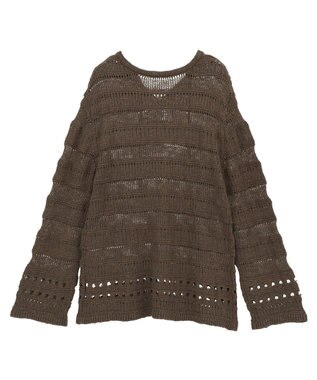 CRAFT STANDARD BOUTIQUE スラブニットチュニック Brown