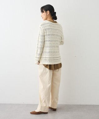 CRAFT STANDARD BOUTIQUE スラブニットチュニック Ivory