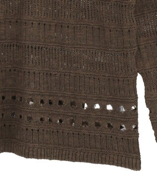 CRAFT STANDARD BOUTIQUE スラブニットチュニック Brown