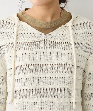 CRAFT STANDARD BOUTIQUE スラブニットチュニック Ivory