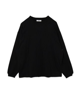 WEGO ビッグコットンT（LS） ブラック