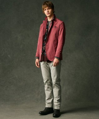 JOSEPH ABBOUD 【ストレッチ/パウダータッチ/JAPANファブリック】アーティローザストレッチジャケット ワイン系