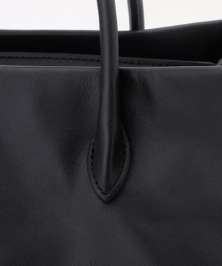 BEIGE， 【一部店舗限定】MARY AL TERNA / RIKYU レザーハンドバック Black