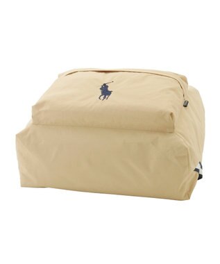 MOONBAT POLO RALPH LAUREN(ポロ ラルフローレン) 2WAYレインバッグカバー POLO PONY 撥水加工 レインバッグ ベージュ