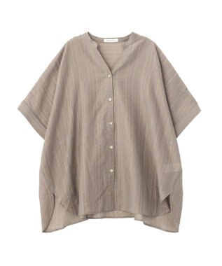 AMERICAN HOLIC スキッパードルマンビッグシャツ Mocha
