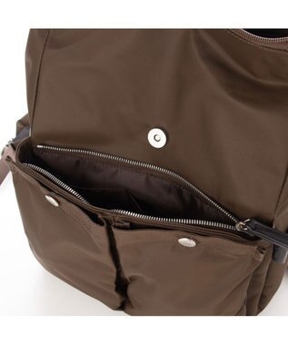 Y'SACCS ダブルホックポケットリュック チョコ