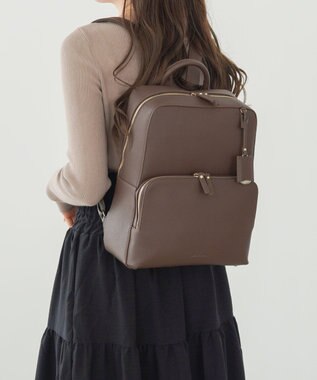 ACE BAGS & LUGGAGE 【雑誌掲載】Jewelna Rose フレイヤ・リュック２ A4ジャストサイズ 16125 ビジネスバッグ ダークブラウン