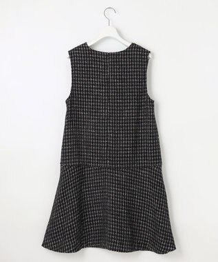 Feroux ツイードジャンパースカート ブラック系