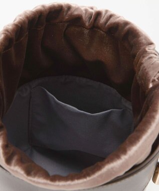 TOPKAPI 【TREASURE TOPKAPI】フェイクレザー バケツ 巾着 ショルダー バッグ トープ