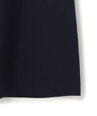 UNFILO L BEAUTY FORM KNIT フレアスカート セットアップ ネイビー