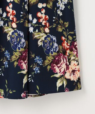 組曲 S 【23AW】ローズブーケプリント フレアスカート ネイビー系5