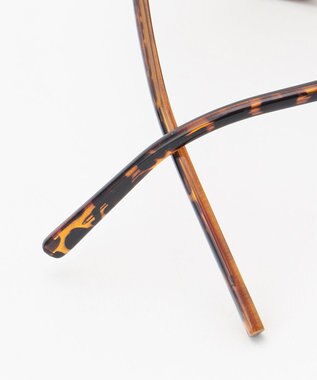 ICB ポーチ付きサングラス ブラウン系