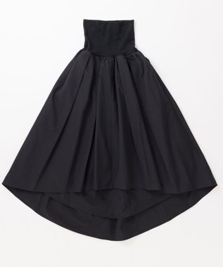POLS アシンメトリースカート ブラック