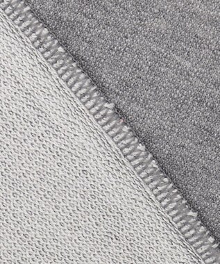 JOSEPH ABBOUD MOUNTAIN 【UNISEX】オーガニックコットン ビンテージインレーハーフZIP ライトグレー系