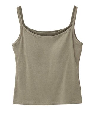 Green Parks ・Ｐｅｔｉｔ　Ｆｌｅｕｒ　レイヤードキャミ（カップ付 Gray Mixture