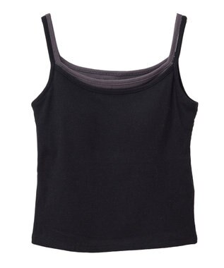 Green Parks ・Ｐｅｔｉｔ　Ｆｌｅｕｒ　レイヤードキャミ（カップ付 Gray Mixture