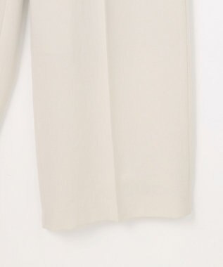 自由区 S 【セットアップ対応】テクスチャードスーツストレートワイド パンツ フラックス