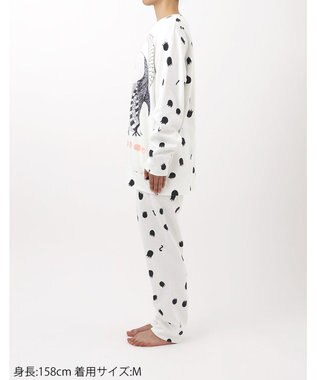 tsumori chisato SLEEP ツモリチサト パジャマ 長袖 長ズボン ルームウェア 綿100%(本体) あたたかい 上下セット 冬  tsumori chisato SLEEP UDW440 /ワコール アイボリー