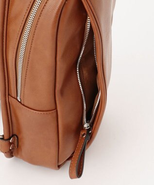 UNBILLION Otias アンティークタイプ合皮ボディバッグ キャメル