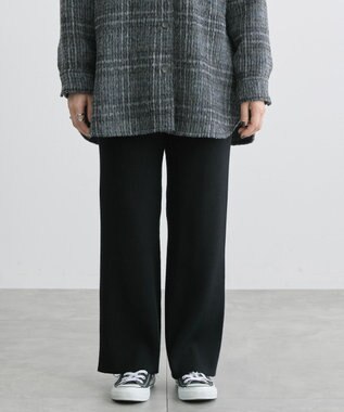 AMERICAN HOLIC バイパチリブニットパンツ Black