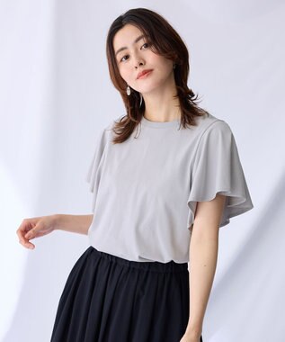 【洗濯機可/接触冷感/UVケア】ソロナフリルスリーブプルオーバー