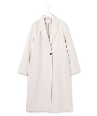 ICB ウールライトメルトン チェスターコート トープ系