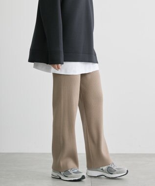 AMERICAN HOLIC バイパチリブニットパンツ Mocha