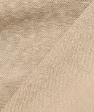 BEIGE， MICA /  リネンブレンドベルト付きジレ  L.Taupe