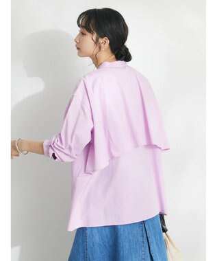 CRAFT STANDARD BOUTIQUE バックフリルシャツ Pink