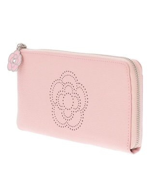 CLATHAS ルレット Lファスナー長財布 ピンク